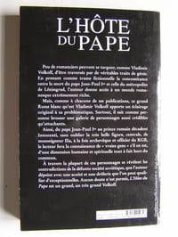 L'hôte du Pape