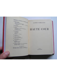 Haute Cour. Le procès de ˮHaute Courˮ