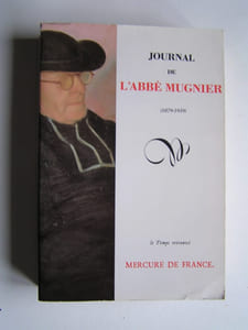 Journal de l'Abbé Mugnier. 1879 - 1939