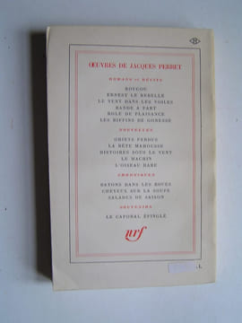 La bête mahousse. Jacques Perret