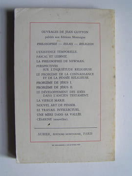 L'Amour humain.. Jean Guitton