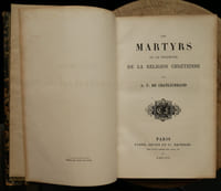 Œuvres complètes - Les martyrs ou le triomphe de la religion chrétienne - Tome 3.