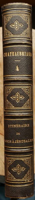 Œuvres complètes - Itinéraire de Paris à Jérusalem - Tome 4.