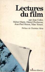 Lectures du film - Éléments pour une sémiologie du cinéma.