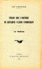 Essais sur l'histoire de quelques fleurs d'ornement - Le r&eacute;s&eacute;da.. LE TEXNIER