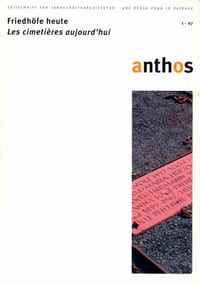 Anthos 1 - 07 - Les cimetières aujourd'hui.