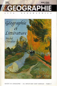 La Géographie - Acta geographica - Géographie et littérature
