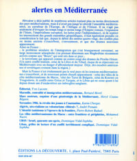 Alertes en Méditerranée.