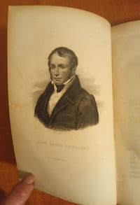 Oeuvres complètes de Paul-Louis Courier , Nouvelle édition , Augmentée d'un grand nombre de morceaux inédits précédée d'un essai inédit sur la vie et les écrits de l'auteur par Armand Carrel en 4 tomes , Paulin , Perrotin 1834 , Littérature française , Reliure