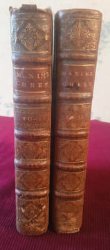 Maximes chrétiennes et morales en deux parties par le R. P. Dom Armand Jean, Ancien abbé de la Maison-Dieu Nostre Dame de la Trappe , A Paris chez ...