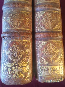 Maximes chrétiennes et morales en deux parties par le R. P. Dom Armand Jean, Ancien abbé de la Maison-Dieu Nostre Dame de la Trappe , A Paris chez ...