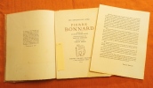 Pierre Bonnard , Les artistes du Livre , Henry Babou 1931. Pierre Bonnard , Claude Roger-Marx , Tristan Bernard , Odilon Redon