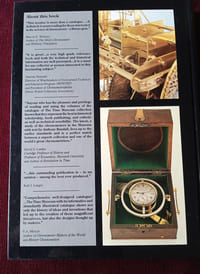 The Time Museum Catalogue of Chronometers , Anthony G. Randall with illustrations by David Penney , General Editor : Bruce Chandler , The Time Museum Rockford, Illinois 1992 , Montres anciennes , Chronomètres , Ouvrage de référence , Collection