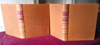Histoire générale des drogues simples et composées , Pomet et fils en 2 tomes , Fac similé de l'édition de 1735 reliés plein basane, Editions de la Porte Verte 1982 , Histoire de la pharmacie , Herboristerie , Apothicaires , Médecine
