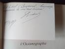 L'Oc&eacute;anographie , Jules Richard , Vuibert & Nony 1907 , Envoi autographe d&eacute;dicace de Jules Richard au Professeur Jean Becquerel , Reliure , Histoire ...