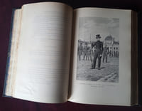 Histoire de l'école navale et des institutions qui l'ont précédée par un ancien officier , avec lettre préface du Vice-Amiral Jurien de la Gravière , Quarante compositions hors texte par Paul Jazet gravées sur bois par Méaulle , Maison Quantin 1889 , Histoire militaire , Marine Française , Militaria , Reliure