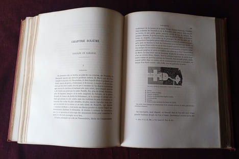 Les églises de la Terre Sainte par le Comte Melchior de Vogüé , Librairie de Victor Didron 1860 , Architecture chrétienne , Récit de voyage , ...