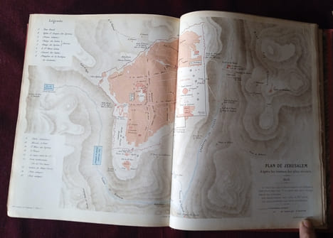 Les églises de la Terre Sainte par le Comte Melchior de Vogüé , Librairie de Victor Didron 1860 , Architecture chrétienne , Récit de voyage , ...