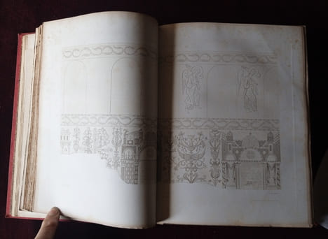 Les églises de la Terre Sainte par le Comte Melchior de Vogüé , Librairie de Victor Didron 1860 , Architecture chrétienne , Récit de voyage , ...