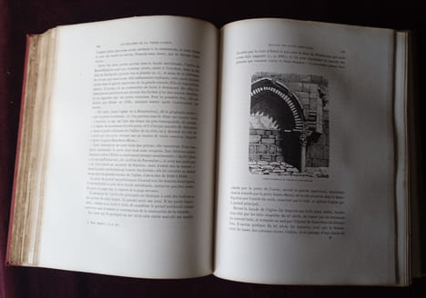Les églises de la Terre Sainte par le Comte Melchior de Vogüé , Librairie de Victor Didron 1860 , Architecture chrétienne , Récit de voyage , ...
