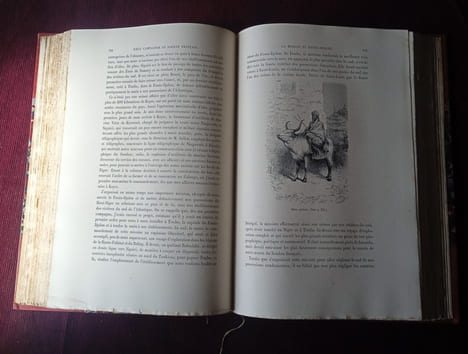 Lieutenant-Colonel Joseph Gallieni , Deux Campagnes au Soudan Français 1886-1888 , Préface de M. Victor Duruy , 163 gravures sur bois d'après les ...