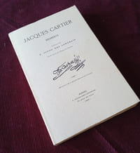 Jacques Cartier , Documents , F. Joün des Longrais 1984 , Canada Français , Québec , Acadie , Amérique du Nord , Histoire