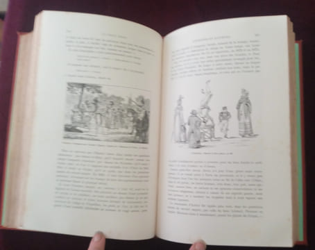 Victor FOURNEL , Le Vieux Paris , Fêtes , Jeux et Spectacles , Alfred Mame et Fils 1887 , Reliure percaline signée A. Souze , Régionalisme , Paris , ...