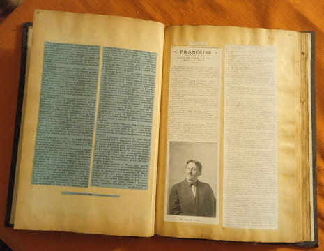 Maurice Galerne, Pseudonyme "Maurgal " , Critique Musicale, réunion de 4 albums regroupant ses articles parus entre 1898 et 1926 dans les revues ...