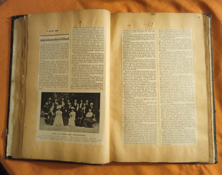 Maurice Galerne, Pseudonyme "Maurgal " , Critique Musicale, réunion de 4 albums regroupant ses articles parus entre 1898 et 1926 dans les revues ...