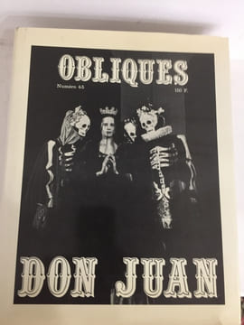 Obliques numéro 4-5 : Don Juan
. Collectif