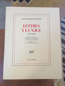 Lettres à la NRF 1931-1961