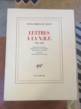 Lettres à la NRF 1931-1961
. CELINE LOUIS FERDINAND