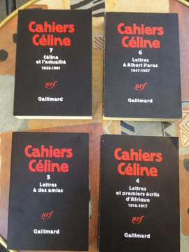 Cahiers Céline 5 : Lettres à des amies
. CELINE LOUIS FERDINAND
