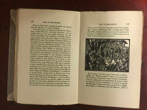 Les Exploits chevaleresques de Messire Goetz de Berlichingen à la main de fer par liu-même.. GOETZ DE BERLICHINGEN