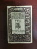 La Pitoyable vie du roi Edouard V & les cravates horribles du roi Richard III. MORUS THOMAS