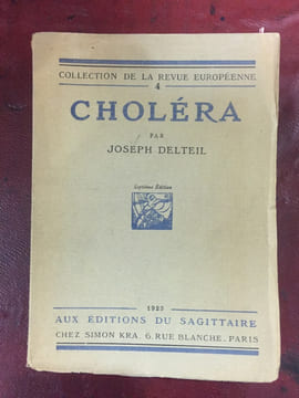 Choléra. DELTEIL JOSEPH