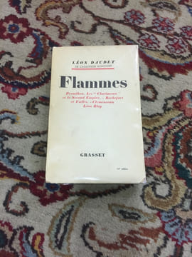 Flammes. DAUDET LEON