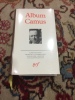 Album Camus. ALBUM DE LA PLEIADE ALBERT CAMUS
