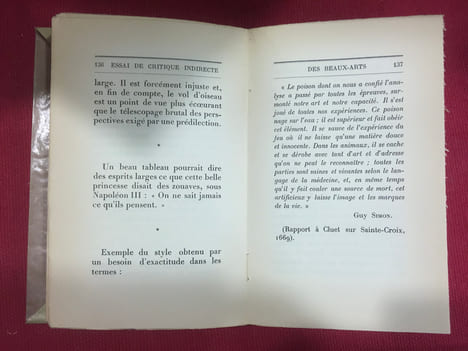 Essai de critique indirecte. COCTEAU JEAN