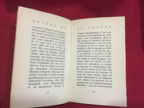Reines de France. COCTEAU JEAN