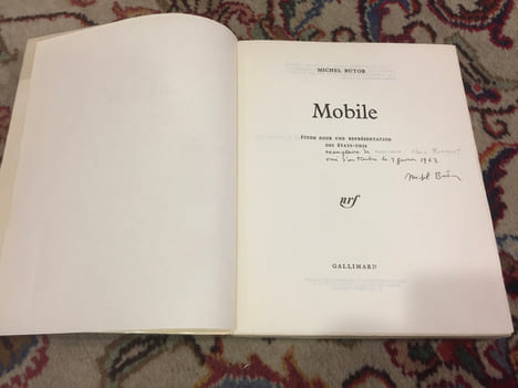 Mobile. BUTOR MICHEL