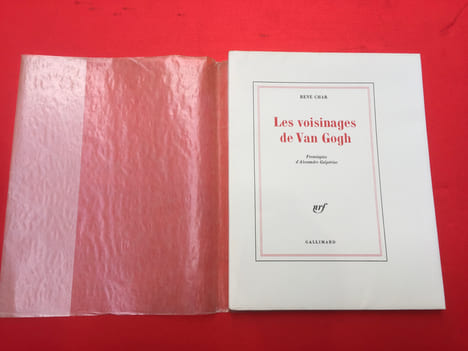 Les Voisinages de Van Gogh. CHAR RENE