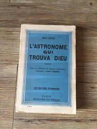 L’Astronome qui trouva dieu
