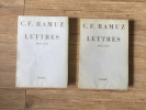 Lettres. 1900-1918 & 1919-1947. 
. RAMUZ CHARLES FERDINAND