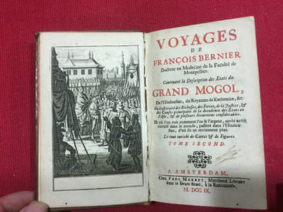 Voyages de François Bernier