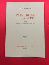 Début et fin de la neige