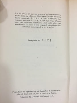 Carnets. DE SAINT-EXUPERY ANTOINE