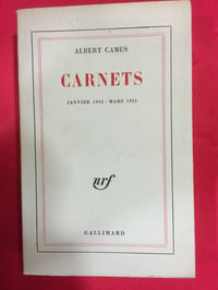 Carnets. Janvier 1942 - Mars 1951