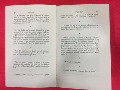 Carnets. Janvier 1942 - Mars 1951. CAMUS ALBERT