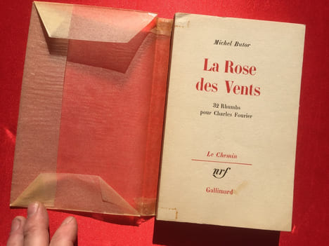 La rose des vents, 32 Rhumbs pour Charles Fourier. BUTOR MICHEL
